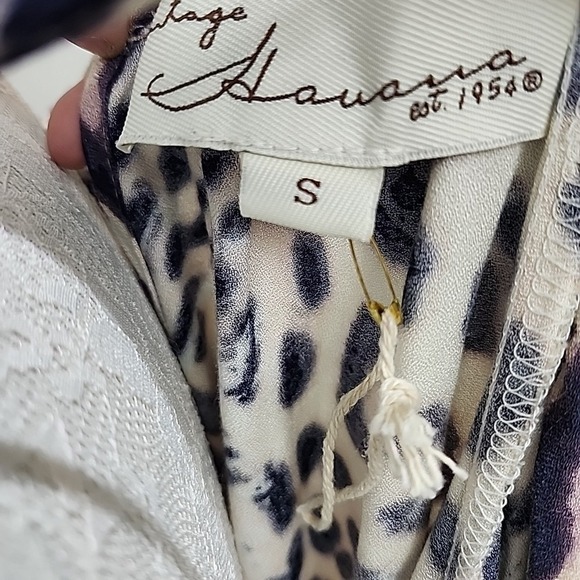 Vintage Havana Women's Cold‎ Shoulder Leopard Print Top Size Small New Boho Chic - Picture 8 of 12